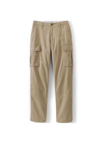 LANDS' END Classic Fit Cargohose f&uuml;r Herren, Herren, size: regular, Braun, Baumwoll-Mischung, by Lands' End