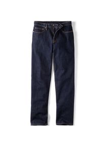 LANDS' END Classic Fit Denim-Jeans mit Stretch, Herren, size: regular, Blau, Baumwoll-Mischung, by Lands' End
