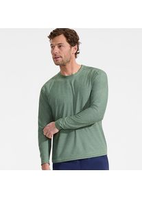 LANDS' END Langarm-Badeshirt f&uuml;r Herren, Herren, size: regular, Gr&uuml;n, by Lands' End