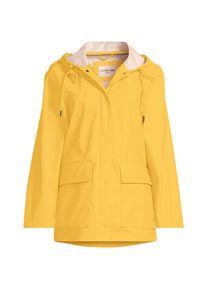 LANDS' END Squall Ausgestellte Regenjacke f&uuml;r Damen in Plus-Gr&ouml;&szlig;e, Damen, size: plus, Gelb, Polyester, by Lands' End