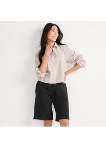 LANDS' END Bermuda-Shorts SPORT KNIT f&uuml;r Damen, Damen, size: regular, Schwarz, Baumwolle, by Lands' End