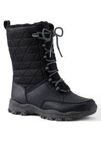 LANDS' END Schneestiefel SQUALL f&uuml;r Damen, Damen, size: regular, Schwarz, Gummi/Polyurethan, by Lands' End