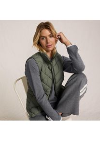 LANDS' END Isolierte FeatherFree&trade; Steppweste, Damen, size: regular, Gr&uuml;n, by Lands' End