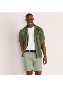 LANDS' END Chino-Shorts mit Textur und G&uuml;rtel f&uuml;r Herren, Herren, size: regular, Gr&uuml;n, Baumwolle/Lyocell (Viskose)/Baumwoll-Mischung, by Lands' End