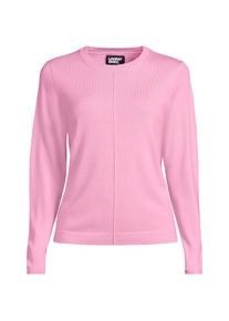 LANDS' END Merino-Pullover f&uuml;r Damen, Damen, size: regular, Pink, Wolle, by Lands' End
