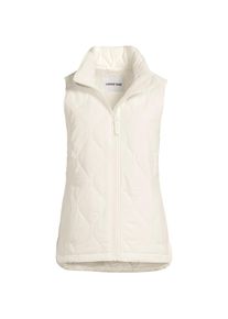 LANDS' END Isolierte FeatherFree&trade; Steppweste, Damen, size: regular, Elfenbein, Polyester, by Lands' End