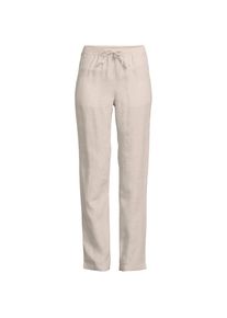 LANDS' END Relaxte Premium Reinleinen-Schlupfhose f&uuml;r Damen in Plus-Gr&ouml;&szlig;e, Damen, size: plus, Elfenbein, Leinen, by Lands' End