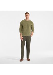 LANDS' END Classic Fit Leichte Schlupfbund-Hose f&uuml;r Herren, Herren, size: regular, Gr&uuml;n, Elasthan/Baumwoll-Mischung/Nylon-Mischung, by Lands' End