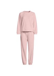 LANDS' END Lounge-Set aus Samt f&uuml;r Damen in Plus-Gr&ouml;&szlig;e, Damen, size: plus, Pink, Polyester/Polyester-Mischung, by Lands' End
