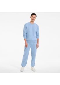LANDS' END Rundhals-Sweatshirt SERIOUS SWEATS f&uuml;r Herren, Herren, size: regular, Blau, Baumwoll-Mischung/Polyester-Mischung, by Lands' End