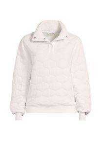LANDS' END Sweatshirt mit Steppung f&uuml;r Damen in Plus-Gr&ouml;&szlig;e, Damen, size: plus, Elfenbein, Polyester/Viskose, by Lands' End