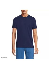 LANDS' END Kurzarm-Shirt mit Rundhalsausschnitt f&uuml;r Herren (3er-Set) in Tall-Gr&ouml;&szlig;e, Herren, size: tall, Sonstige, Baumwolle, by Lands' End