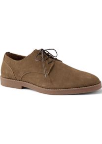 LANDS' END Veloursleder-Schn&uuml;rschuhe f&uuml;r Herren, Herren, size: regular, Grau, by Lands' End