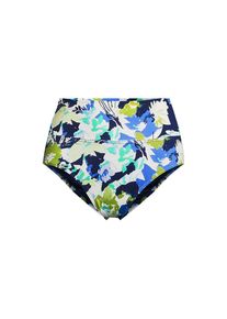 LANDS' END Bikinihose zum Umschlagen, High Waist, f&uuml;r Damen, Damen, size: regular, Blau, Nylon-Mischung, by Lands' End