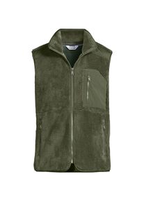 LANDS' END Teddy-Weste f&uuml;r Herren, Herren, size: regular, Gr&uuml;n, Polyester, by Lands' End