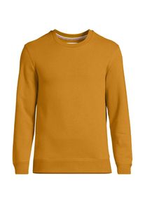 LANDS' END Rundhals-Sweatshirt SERIOUS SWEATS f&uuml;r Herren, Herren, size: regular, Gelb, Baumwoll-Mischung/Polyester-Mischung, by Lands' End