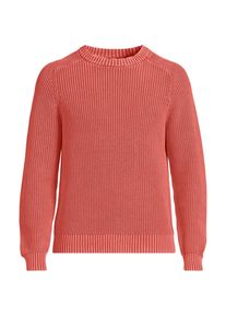 LANDS' END DRIFTER Pullover im Shaker-Rippstrick f&uuml;r Herren, Herren, size: regular, Lila, Baumwolle, by Lands' End