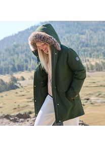 LANDS' END Expeditions-Daunenparka f&uuml;r Damen, Damen, size: regular, Gr&uuml;n, Polyester, by Lands' End