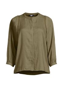 LANDS' END Bluse im Leinenmix f&uuml;r Damen, Damen, size: regular, Gr&uuml;n, Leinen/Viskose, by Lands' End