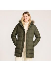 LANDS' END Daunenmantel mit Kapuze f&uuml;r Damen, Damen, size: regular, Gr&uuml;n, Polyester, by Lands' End