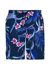 LANDS' END Badeshorts mit Hydroliner f&uuml;r Herren, 23 cm, Herren, size: regular, Blau, by Lands' End