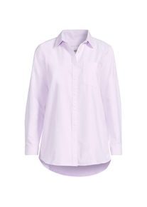 LANDS' END Langarm Oxford-Hemd f&uuml;r Damen in Petite-Gr&ouml;&szlig;e, Damen, size: petite, Lila, Baumwolle, by Lands' End