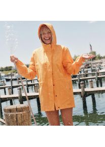 LANDS' END Wasserdichte Regenjacke SQUALL mit Packfach f&uuml;r Damen, Damen, size: regular, Orange, Polyester, by Lands' End