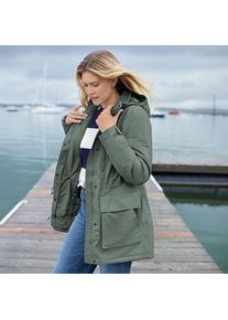 LANDS' END Wasserdichter Parka SQUALL f&uuml;r Damen, Damen, size: regular, Gr&uuml;n, Nylon, by Lands' End