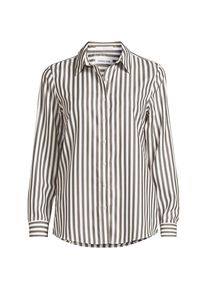 LANDS' END B&uuml;gelfreie Baumwoll-Bluse in Plus-Gr&ouml;&szlig;e, Damen, size: plus, Gr&uuml;n, Baumwolle, by Lands' End