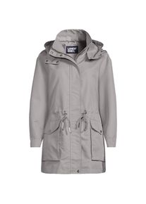 LANDS' END Wasserabweisende Soft Touch Jacke aus Baumwollmix f&uuml;r Damen, Damen, size: regular, Gr&uuml;n, by Lands' End
