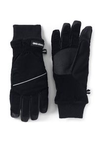 LANDS' END Wasserdichte Handschuhe, Damen, size: regular, Schwarz, Nylon, by Lands' End
