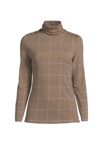 LANDS' END Rollkragenshirt aus Baumwoll/Modalmix in Plus-Gr&ouml;&szlig;e, Damen, size: plus, Elfenbein, Baumwolle/Elasthan/Baumwolle Modal, by Lands' End