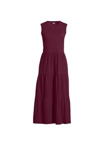 LANDS' END Maxi-Baumwollkleid aus Flammgarn f&uuml;r Damen, Damen, size: regular, Rot, Baumwolle, by Lands' End