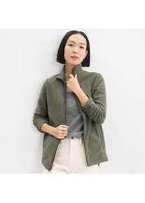 LANDS' END Anyweather Fleece-Jacke in Petite-Gr&ouml;&szlig;e, Damen, size: petite, Gr&uuml;n, Polyester, by Lands' End