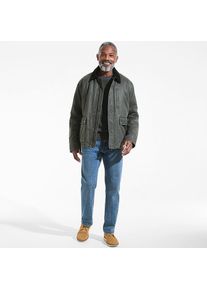 LANDS' END Wachsjacke f&uuml;r Herren, Herren, size: regular, Grau, Baumwolle/Polyester, by Lands' End