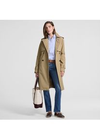 LANDS' END Wasserdichter Trenchcoat f&uuml;r Damen, Damen, size: regular, Braun, Polyester, by Lands' End