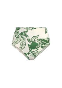 LANDS' END Bikinihose zum Umschlagen, High Waist, f&uuml;r Damen in Plus-Gr&ouml;&szlig;e, Damen, size: plus, Wei&szlig;, Elasthan/Nylon-Mischung, by Lands' End