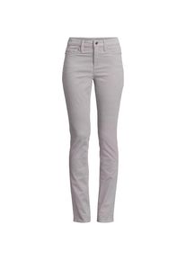LANDS' END Straight Fit Cordhose Mid Waist f&uuml;r Damen in Plus-Gr&ouml;&szlig;e, Damen, size: plus, Grau, Baumwoll-Mischung, by Lands' End