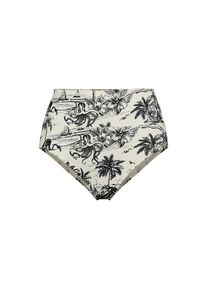 LANDS' END Bikinihose zum Umschlagen, High Waist, f&uuml;r Damen in Plus-Gr&ouml;&szlig;e, Damen, size: plus, Wei&szlig;, Elasthan/Nylon-Mischung, by Lands' End