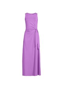 LANDS' END Maxikleid aus Baumwolle/Modal mit Bindeband f&uuml;r Damen, Damen, size: regular, Pink, Elasthan/Baumwoll-Mischung/Synthetic-blend, by Lands' End
