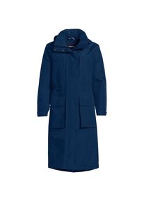 LANDS' END Wasserdichter Isolierter Stadion-Kapuzenmantel Squall f&uuml;r Damen in Plus-Gr&ouml;&szlig;e, Damen, size: plus, Blau, Nylon, by Lands' End
