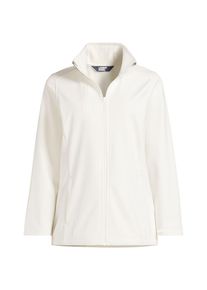 LANDS' END Softshell-Jacke f&uuml;r Damen, Damen, size: regular, Elfenbein, Polyester, by Lands' End