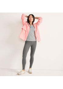 LANDS' END Starfish Leggings Mid Waist in Petite-Gr&ouml;&szlig;e, Damen, size: petite, Grau, Elasthan/Baumwoll-Mischung, by Lands' End
