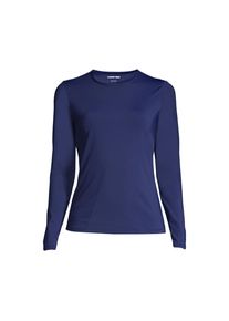 LANDS' END Badeshirt f&uuml;r Damen in Plus-Gr&ouml;&szlig;e, Damen, size: plus, Blau, Nylon-Mischung, by Lands' End