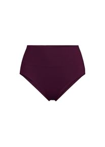 LANDS' END Bikinihose zum Umschlagen, High Waist, f&uuml;r Damen, Damen, size: regular, Lila, Nylon-Mischung, by Lands' End