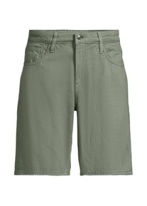 LANDS' END Soft Comfort Jeans-Shorts im Leinenmix, Herren, size: regular, Gr&uuml;n, Baumwolle/Leinen/Baumwoll-Mischung, by Lands' End