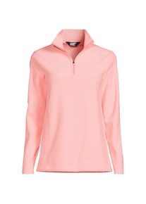 LANDS' END Anyweather Fleece-Pullover mit Rei&szlig;verschluss f&uuml;r Damen in Plus-Gr&ouml;&szlig;e, Damen, size: plus, Pink, Polyester, by Lands' End