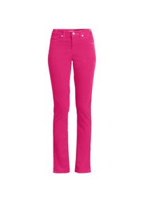 LANDS' END Straight Fit Cordhose Mid Waist f&uuml;r Damen, Damen, size: regular, Rot, Baumwoll-Mischung, by Lands' End