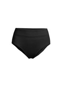 LANDS' END Control-Bikinihose High Waist CHLORRESISTENT f&uuml;r Damen, Damen, size: regular, Schwarz, Elasthan/Nylon-Mischung, by Lands' End