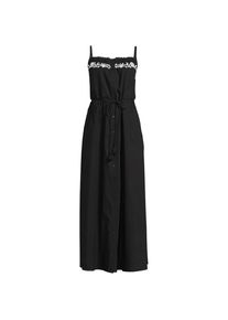LANDS' END Besticktes Baumwollkleid f&uuml;r Damen, Damen, size: regular, Schwarz, Baumwolle, by Lands' End